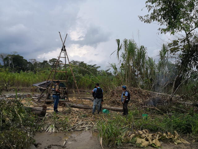 Madre de Dios: Mineros ilegales contaminan Reserva Nacional de Tambopata