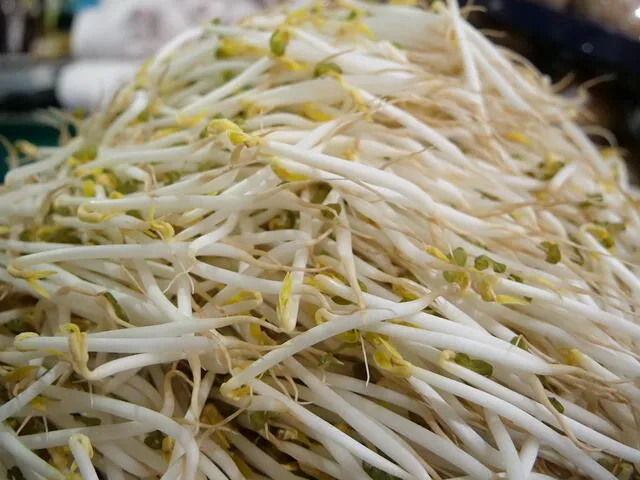 El frejolito chino es el principal ingrediente del pan con pantano. Foto: Empresa Municipal de Mercados S.A   