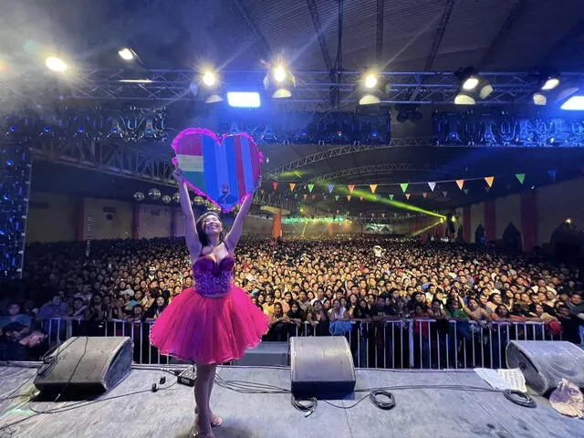 Yarita Lizeth concierto en Argentina. Foto: archivo de La República 