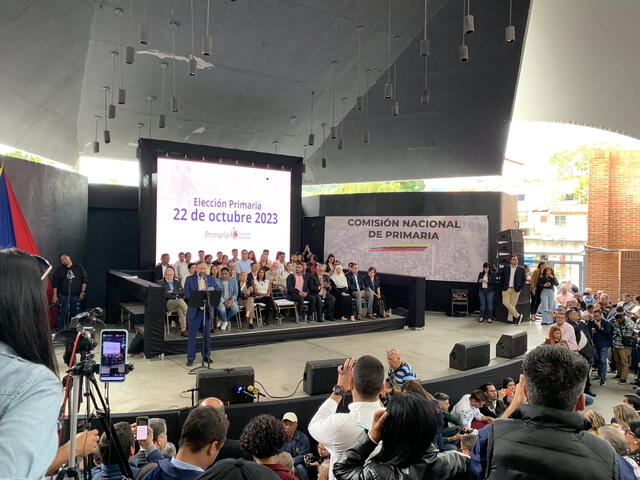 Establecieron el 22 de octubre para elecciones primarias en Venezuela. Foto: Elecciones Venezuela   