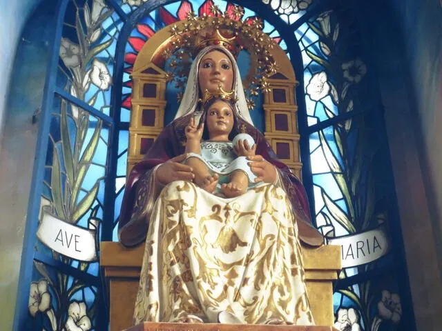  Imágenes de la Virgen de Coromoto. Foto: difusión    