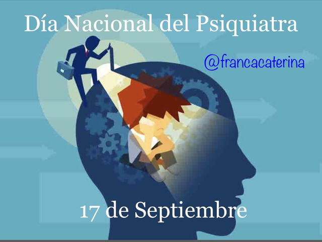  17 de septiembre: Día Nacional del Psiquiatra. Foto: X<br>   