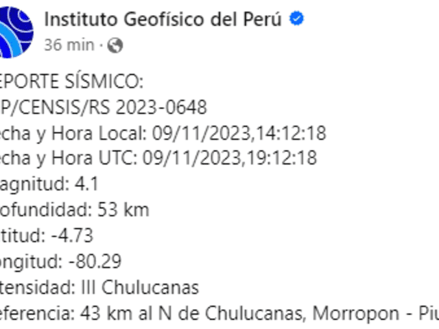  Temblor en Arequipa. Foto: La República    