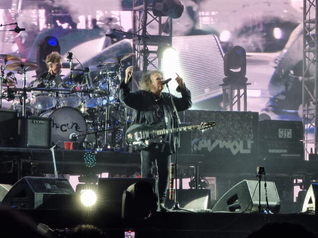 The Cure brindó un concierto inolvidable en Lima. Foto: Rosario Rojas   
