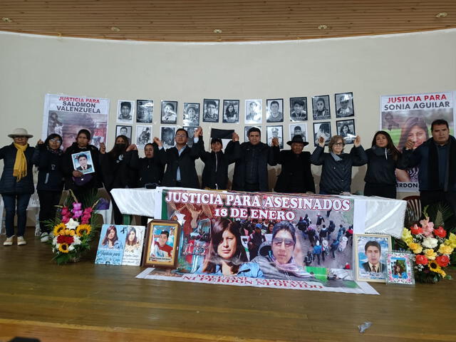 Ciudadanos esperan justicia para ronderos asesinados en Macusani. Foto: La República   