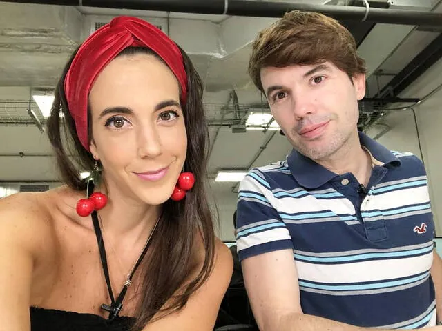 Bruno Pinasco presentó en televisión nacional a su hermana, Chiara, quien se ha desempeñado como conductora con él en América TV. Foto: Instagram / Chiara Pinasco   