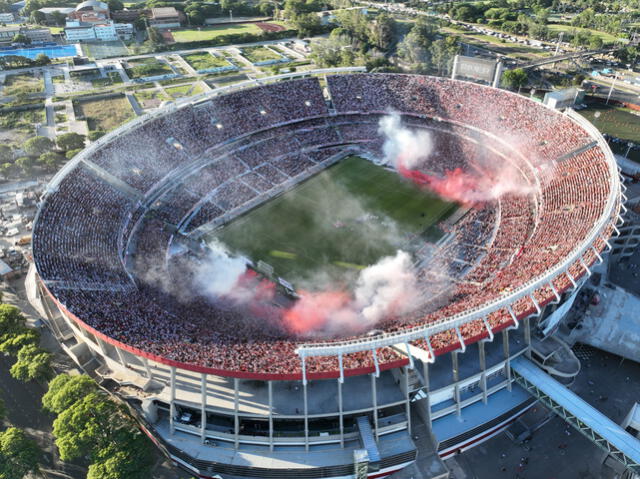 Desde 2022, el coloso de Núñez pasó a llamarse Estadio Más Monumental por razones de patrocinio. Foto: River Plate   