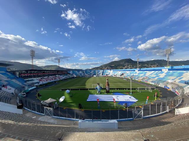 El estadio Chelato Uclés es uno de los más importantes en el fútbol hondureño. Foto: Fenafuth   