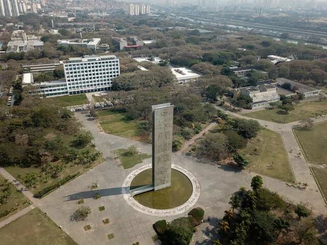 La Universidad de São Paulo (USP) es la mayor universidad pública de Brasil y una de las más grandes de América Latina, con más de 90 mil estudiantes. Foto: Cecília Bastos/USP Imagem   