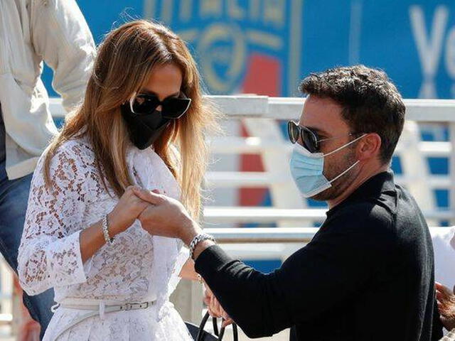  Jennifer Lopez y Ben Affleck en tiempo de pandemia. Foto: Vanitatis   