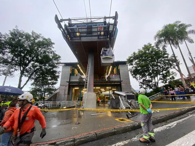 La víctima mortal del incidente en el Metrocable ha sido identificada como Jhon Jairo Londoño, según El Tiempo. Foto: @rcnradio/X   