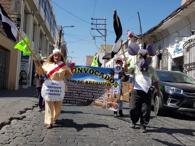 Movilizaciones se han dado en provincia. Foto: Wilder Pari - LR   