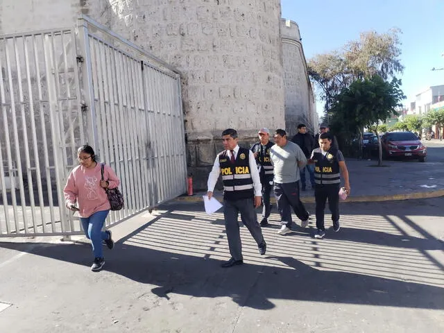 Momento de la captura del violador sexual Wilber Oscar Ccallata Goyzueta de Arequipa. Foto: Leonela Aquino/La República   