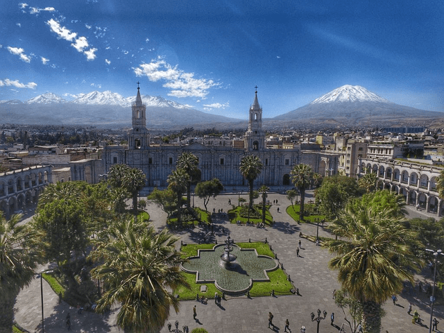 La Plaza de Armas de Arequipa se vestirá de gala para el aniversario. Foto: Difusión   