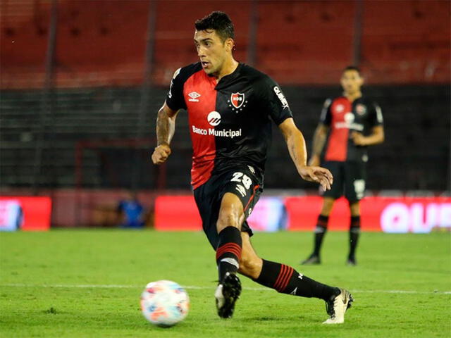  Freytes con la camiseta de Newell's. Foto: difusión   