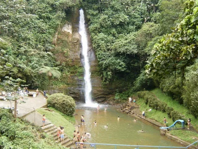 La Chorrera del Indio se encuentra dentro del Municipio de Cali, en el kilómetro 3 de la vía a Pance. Foto: viajandox    