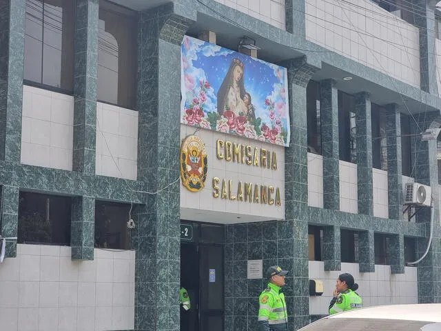 Dueño de restaurante presentó la denuncia en la comisaría de Salamanca. Foto: Fiorella Alvarado/La República    