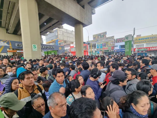 Así luce la estación Bayóvar de la Línea 1 del Metro de Lima. Foto: Kevinn García/La República   