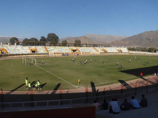  En el Estadio Municipal de Nasca es donde juega de local Santos de la Liga 2. Foto: Wikipedia   