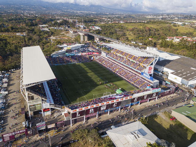 El estadio Ricardo Saprissa Aymá se inauguró en 1972. Foto: Deportivo Saprissa   