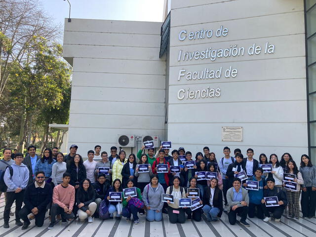  El campamento de ciencias aeroespaciales Misión Kosmos se realizó en la Facultad de Ciencias de la UNI. Foto: Natalia Vargas   