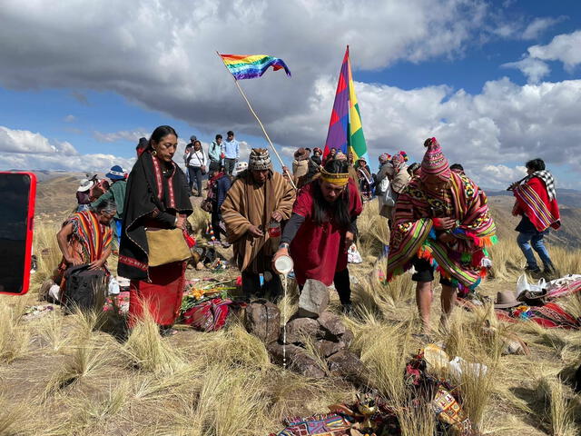 Ese ritual se realizaba como forma de pago a la tierra. Foto: Salta Soy   