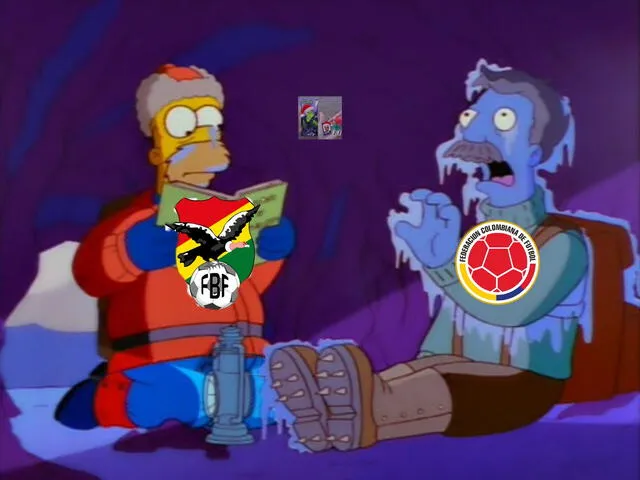 Bolivia y Colombia en El Alto. Foto: X    