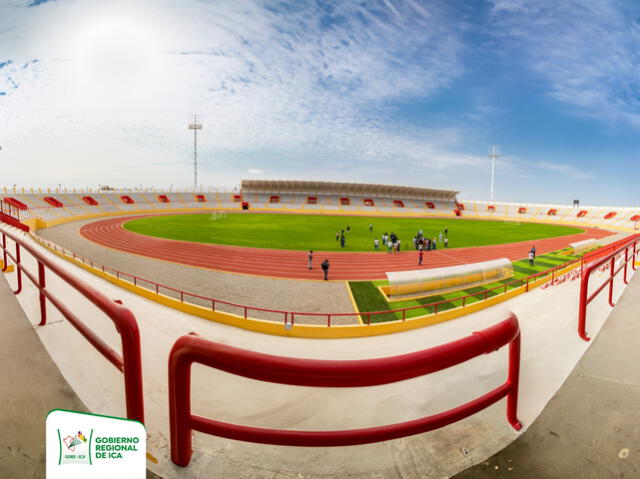  Este estadio tendrá un aforo de 14.000 espectadores. Foto: Gobierno Regional de Ica   