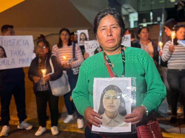 Madre de Sheila Cóndor. Foto: Marcia Chahua/LR   