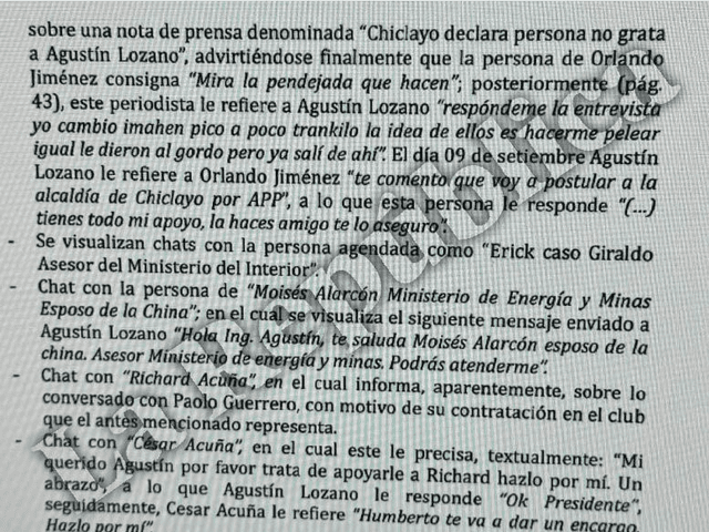  Conversaciones de Lozano con figuras políticas previo a su postulación a la alcaldía de Chiclayo por la APP. Foto: Difusión. 