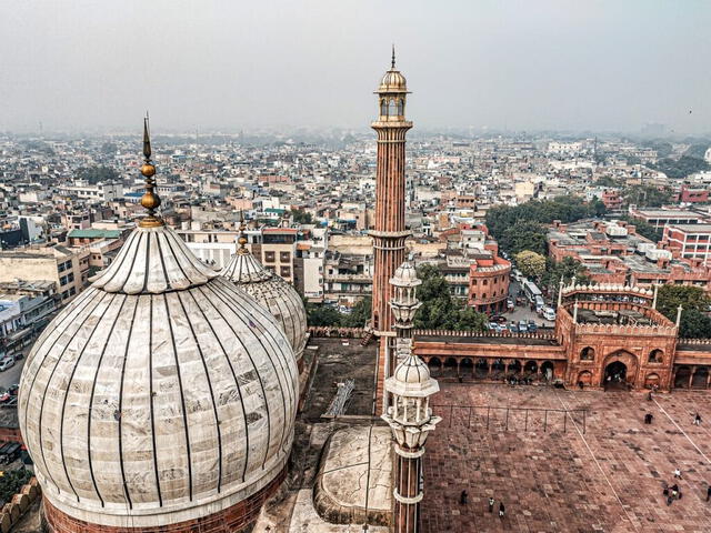  Con más de 32 millones de habitantes, Nueva Delhi es la segunda ciudad más poblada, detrás de Tokyo. Foto: Viajeros ocultos.    