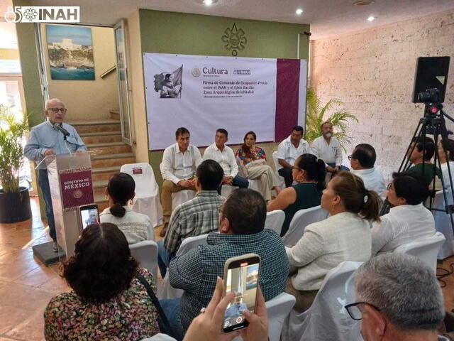  Su apertura es resultado de la aplicación del Promeza y de un convenio suscrito el 10 de enero de 2025 entre el INAH y autoridades ejidales. Foto: INAH.   