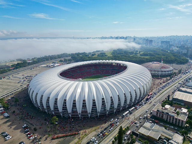  Estadio Beira-Rio, en Porto Alegre. Foto: Sport Club Internacional    