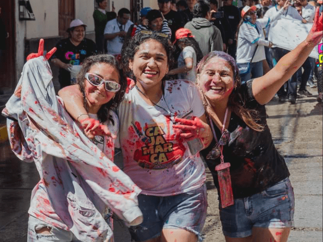  Carnaval de Cajamarca reúne a turistas nacionales y extranjeros. Foto: Adventur   