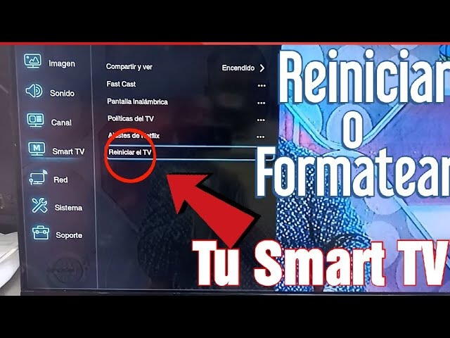 Formatear el televisor puede ser una solución. Foto: tecnotrailer Formatear el televisor puede ser una solución. Foto: tecnotrailer