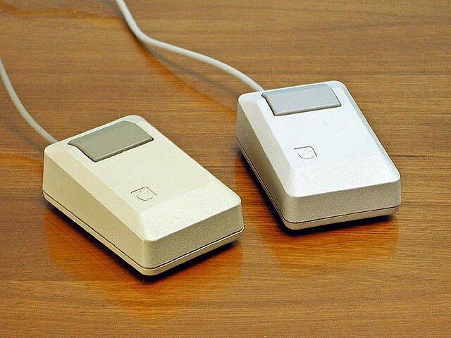 Así eran los ratones de la Macintosh. Foto: Wikipedia Así eran los ratones de la Macintosh. Foto: Wikipedia