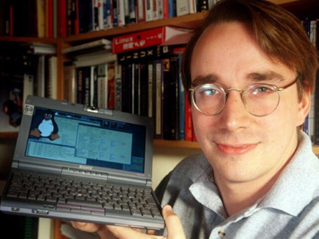 Linus Torvalds en su juventud tras lanzar Linux. Foto: Wikia Linus Torvalds en su juventud tras lanzar Linux. Foto: Wikia