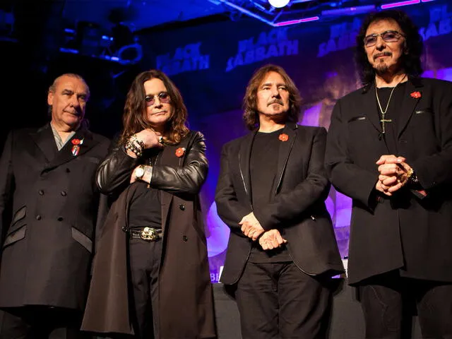Black Sabbath revive su leyenda en la pantalla grande con el último concierto junto a Ozzy Osbourne. Foto: AFP