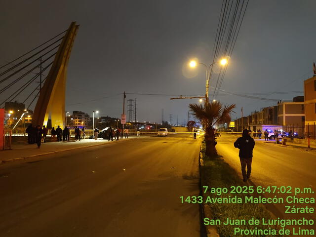 Cierran avenida de SJL por fuga de gas