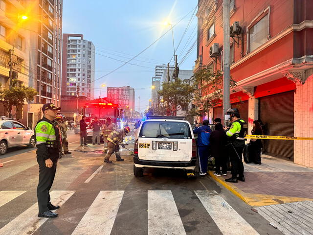  Accidente en Cercado con Lince. Foto: Marcia Chahua/LR   