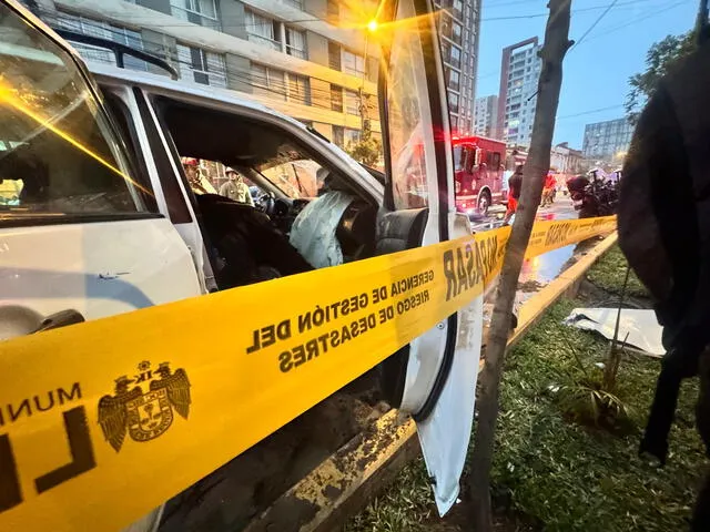  Accidente en Cercado con Lince. Foto: Marcia Chahua/LR   