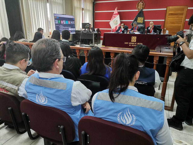 Dentencia comenzó a la 2:30 p.m. de este 25 de agosto. Foto: difusión.   