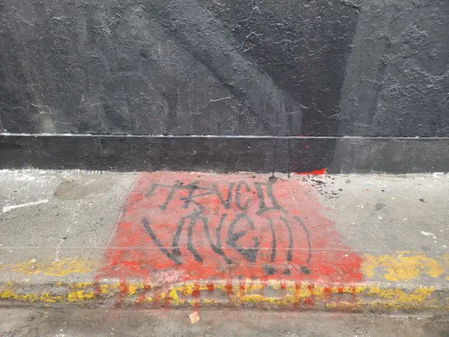 Pintas que aún se mantienen. Foto: Mabel Alva Pintas que aún se mantienen. Foto: Mabel Alva
