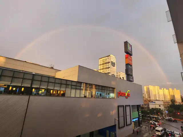 Arcoirís en San Borja. Arcoirís en San Borja.