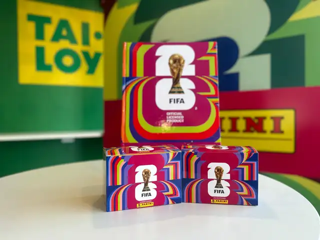 Álbum Panini de la Copa Mundial de Fútbol 2026 (imagen referencial - no es arte final). Foto: Panini Álbum Panini de la Copa Mundial de Fútbol 2026 (imagen referencial - no es arte final). Foto: Panini