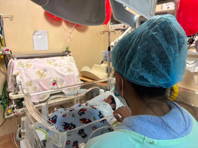 Luz Mamani es madre de Sergio, pequeño que nació con hidrocefalia
