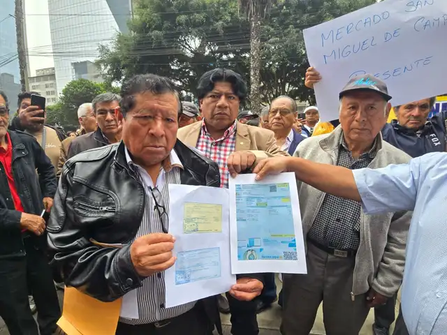 Mercados de abastos de Lima y Callao realizan planton