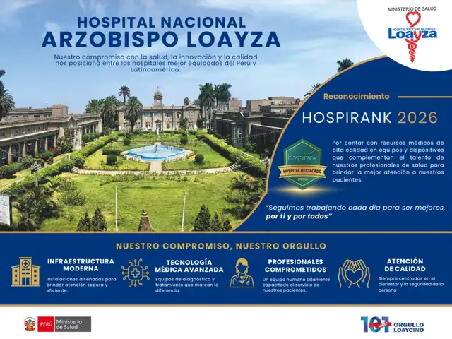 Hospital Arzobispo Loayza, ranking HospiRank 2026