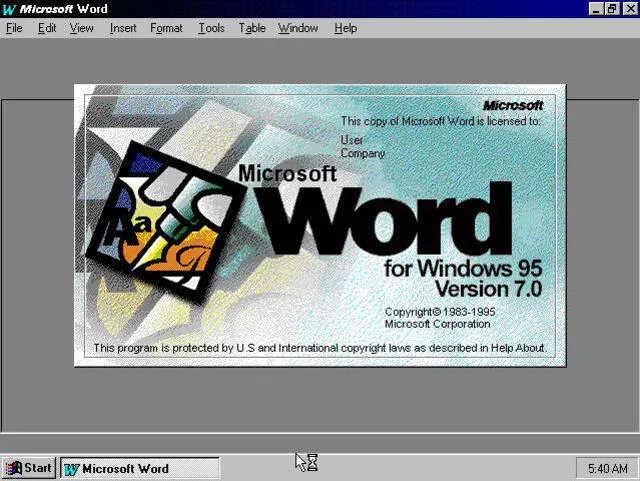 Word, Photoshop, PowerPoint y Excel: ¿cómo eran hace exactamente 25 años?