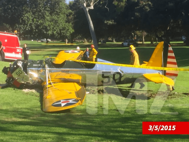 Harrison Ford: Accidente aéreo 2015